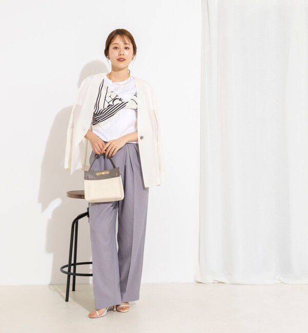 NOLLEY'S「ウォッシャブルスカーフTシャツ」|Tシャツ・カットソー|