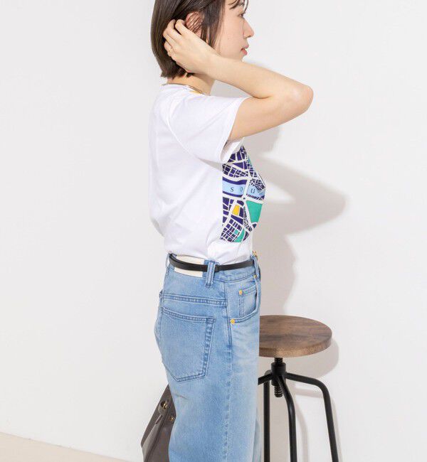 NOLLEY'S「ウォッシャブルスカーフTシャツ」|Tシャツ・カットソー|