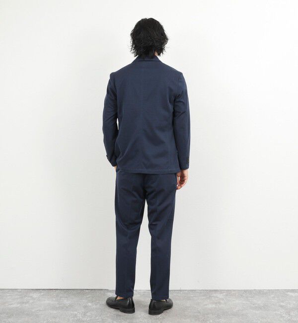 NOLLEY'S goodman「《ビジカジ/セットアップ対応》強撚バスケット イージージャケット 26SS」|テーラードジャケット|