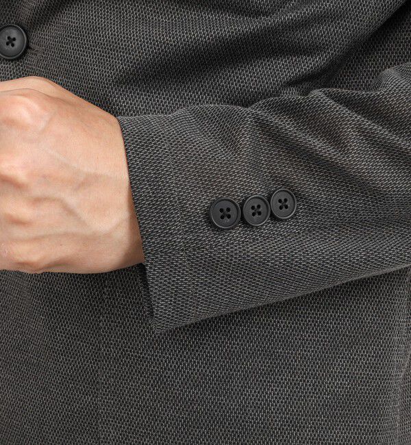 NOLLEY'S goodman「《ビジカジ/セットアップ対応》強撚バスケット イージージャケット 26SS」|テーラードジャケット|