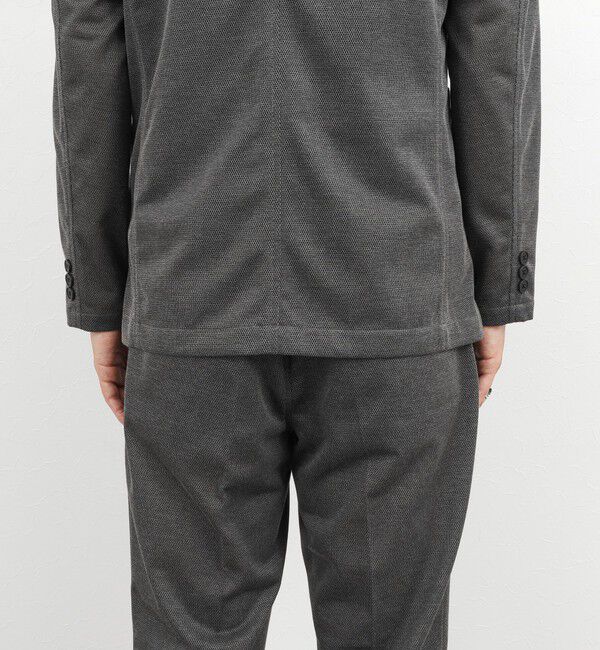 NOLLEY'S goodman「《ビジカジ/セットアップ対応》強撚バスケット イージージャケット 26SS」|テーラードジャケット|