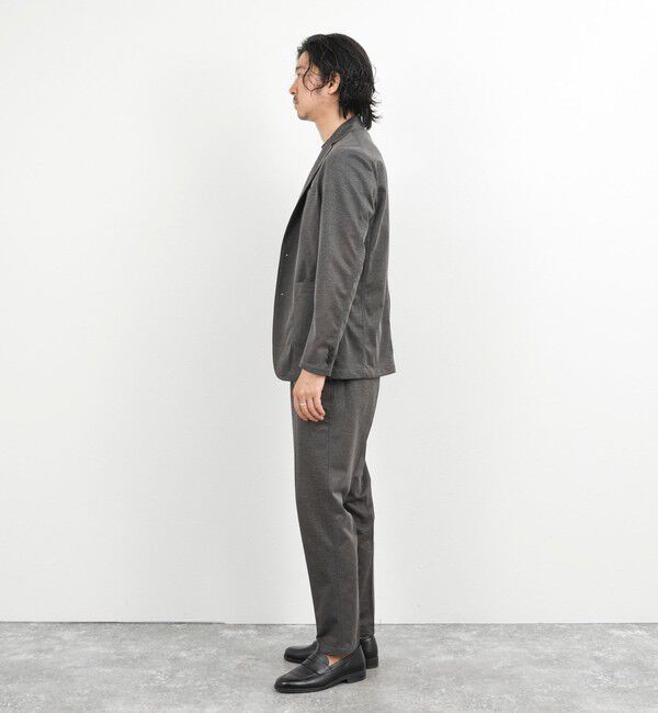 NOLLEY'S goodman「《ビジカジ/セットアップ対応》強撚バスケット イージージャケット 26SS」|テーラードジャケット|