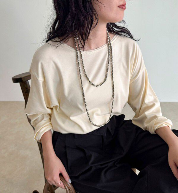 fredy emue「パール／メタルマルチロングネックレス」|ネックレス|