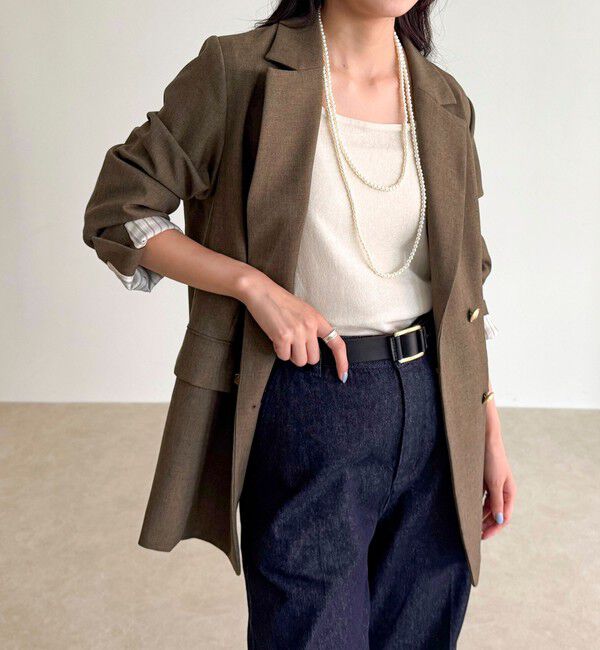 fredy emue「パール／メタルマルチロングネックレス」|ネックレス|