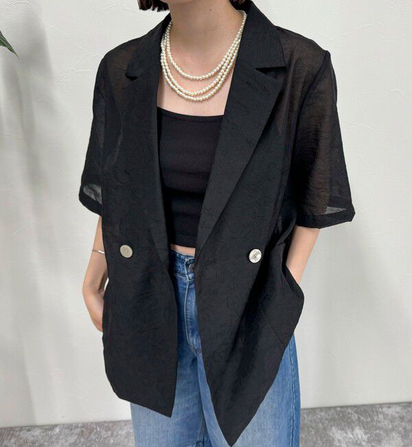 fredy emue「パール／メタルマルチロングネックレス」|ネックレス|