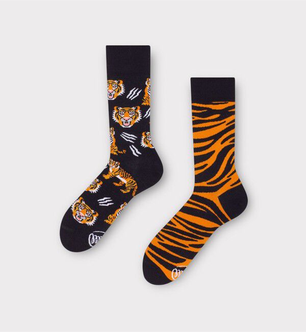 GLOSTER「【MANY MORNINGS/メニーモーニングス】-Animals- アニマルソックス」|ソックス|オレンジ系その他