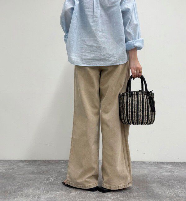 fredy emue「ブリーチデニム５ポケイージーパンツ」|デニム|