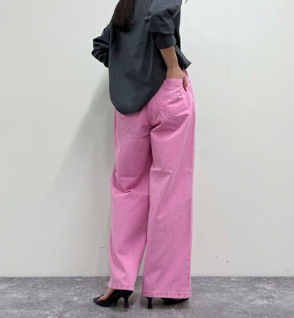 fredy emue「ブリーチデニム５ポケイージーパンツ」|デニム|