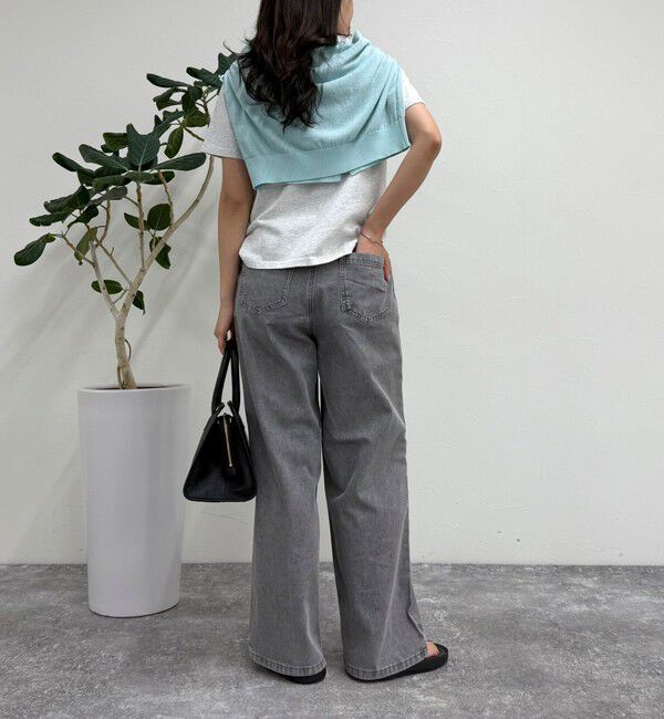 fredy emue「ブリーチデニム５ポケイージーパンツ」|デニム|