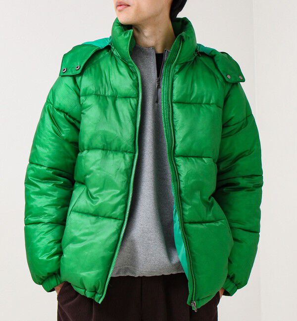 GLOSTER「【フード脱着OK】シアーリップ 2WAY中綿パーカー」|その他|