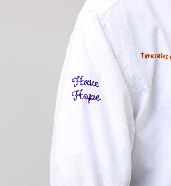 GLOSTER「【気分を上げるフレーズ】ポジティブメッセージシャツ パート2」|シャツ・ブラウス|