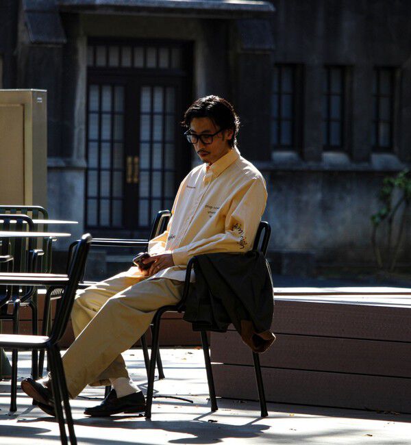 GLOSTER「【気分を上げるフレーズ】ポジティブメッセージシャツ パート2」|シャツ・ブラウス|