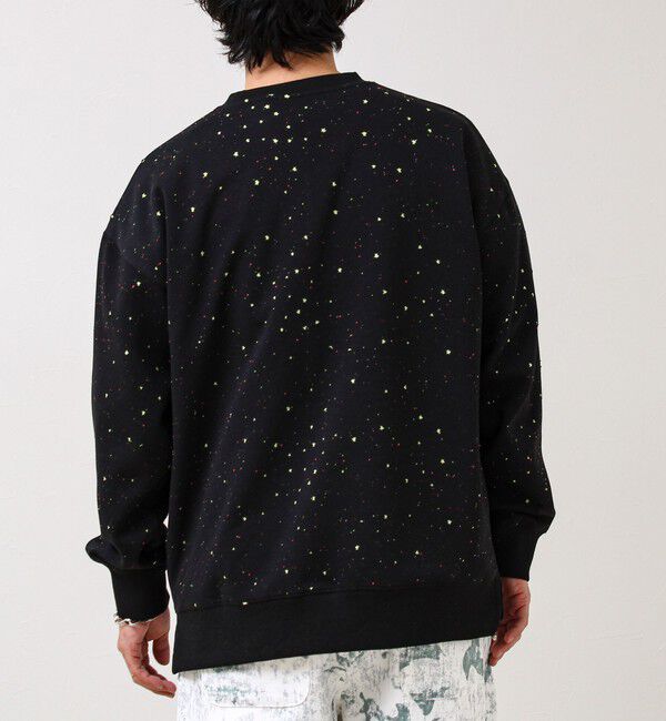 GLOSTER「星穴ネップボンディング クルーネックスウェット」|スウェット・ジャージ|