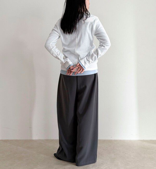 fredy emue「シアーテレコヘンリーネックプルオーバー」|Tシャツ・カットソー|