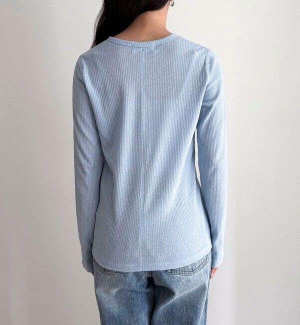 fredy emue「シアーテレコヘンリーネックプルオーバー」|Tシャツ・カットソー|