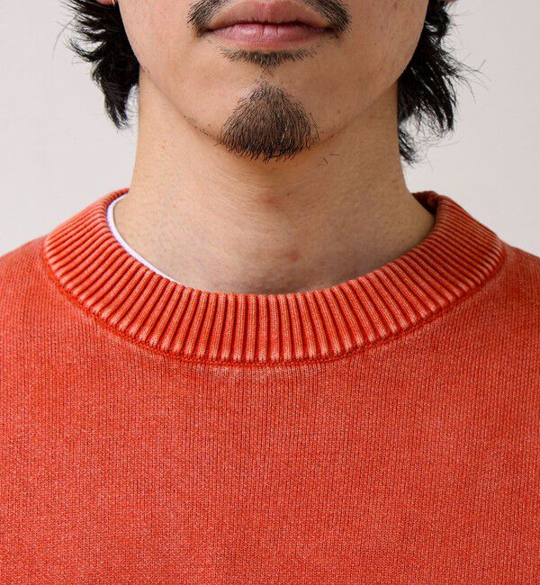 GLOSTER「【BOYエンブレム刺繍】Wフェイス フェードプルオーバーニット」|ニット・セーター|