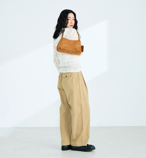 fredy emue「ホルダーチャーム付きワンハンドルバッグ」|ショルダー・メッセンジャー|