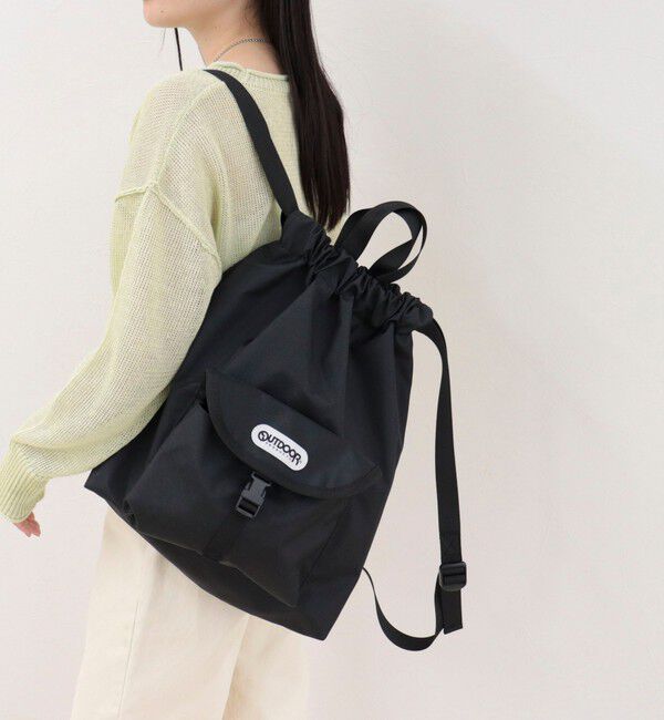 fredy emue「【OUTDOOR PRODUCTS 】フロントポケットナップサック」|リュック|