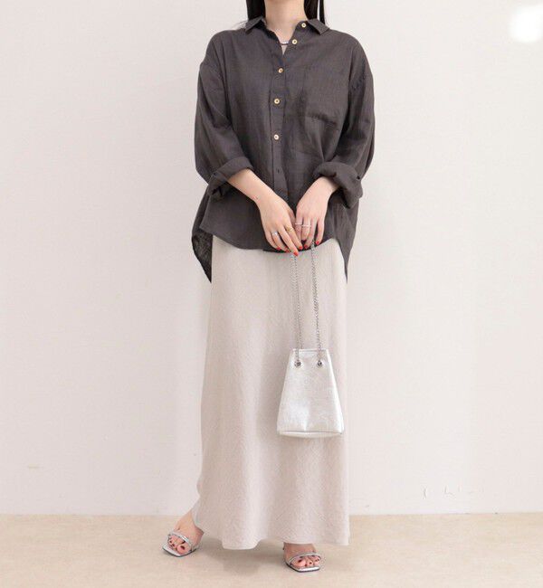 fredy emue「LINEN100 2WAYカシュクールシャツ」|シャツ・ブラウス|