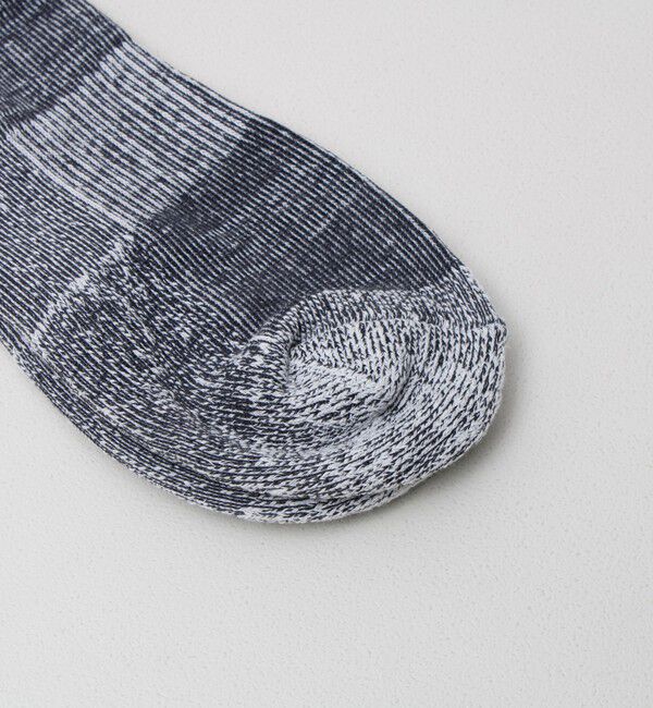 GLOSTER「【UNIVERSAL OVERALL】むら糸リブクルーソックス」|ソックス|