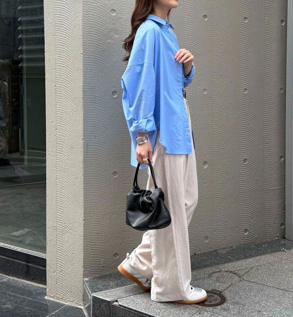 fredy emue「汗染み軽減加工COTTONオーバーシャツ」|シャツ・ブラウス|