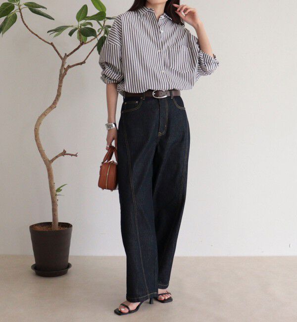 fredy emue「汗染み軽減加工COTTONオーバーシャツ」|シャツ・ブラウス|