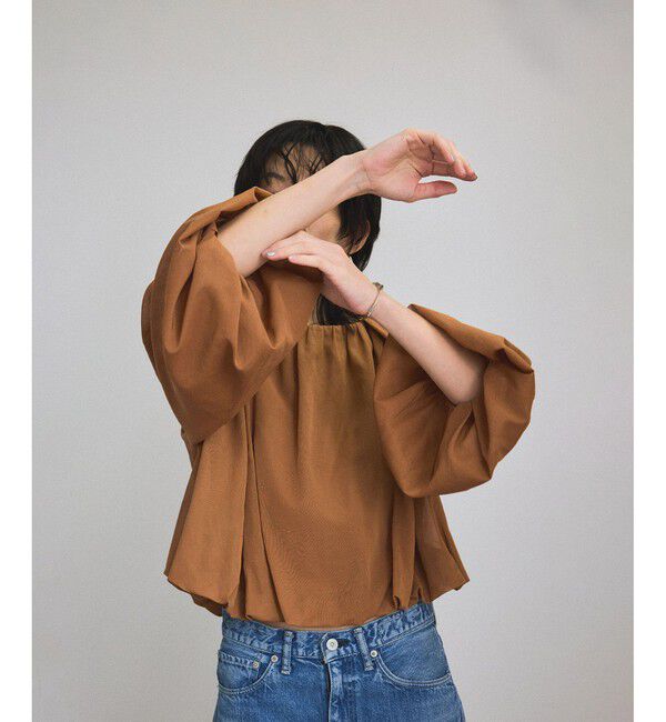 SALON adam et rope'「シアーバルーンスリーブプルオーバー」|Tシャツ・カットソー|