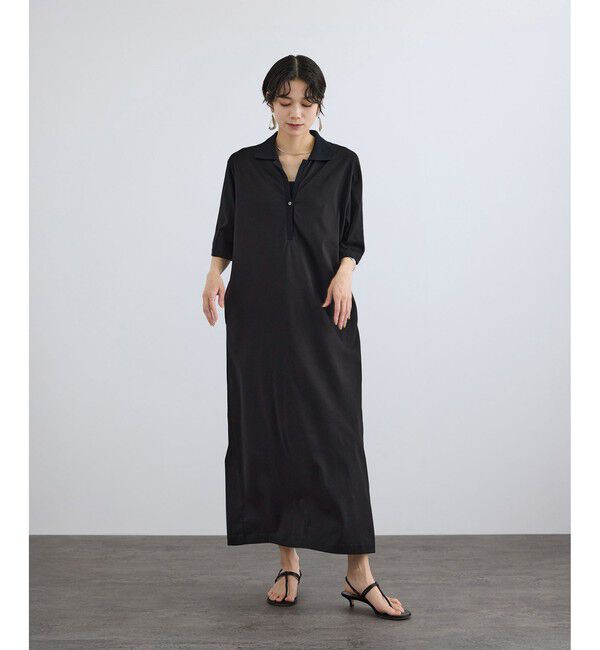 SALON adam et rope'「プリマベールポロシャツワンピース / UVカット」|ワンピース|