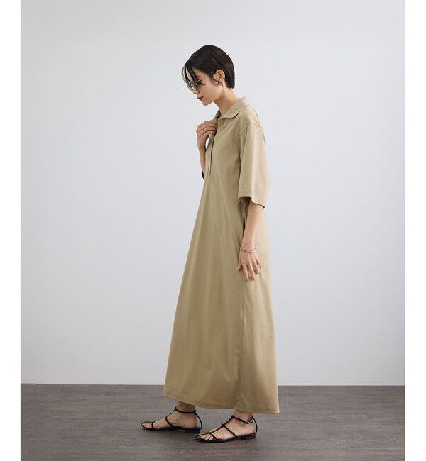 SALON adam et rope'「プリマベールポロシャツワンピース / UVカット」|ワンピース|