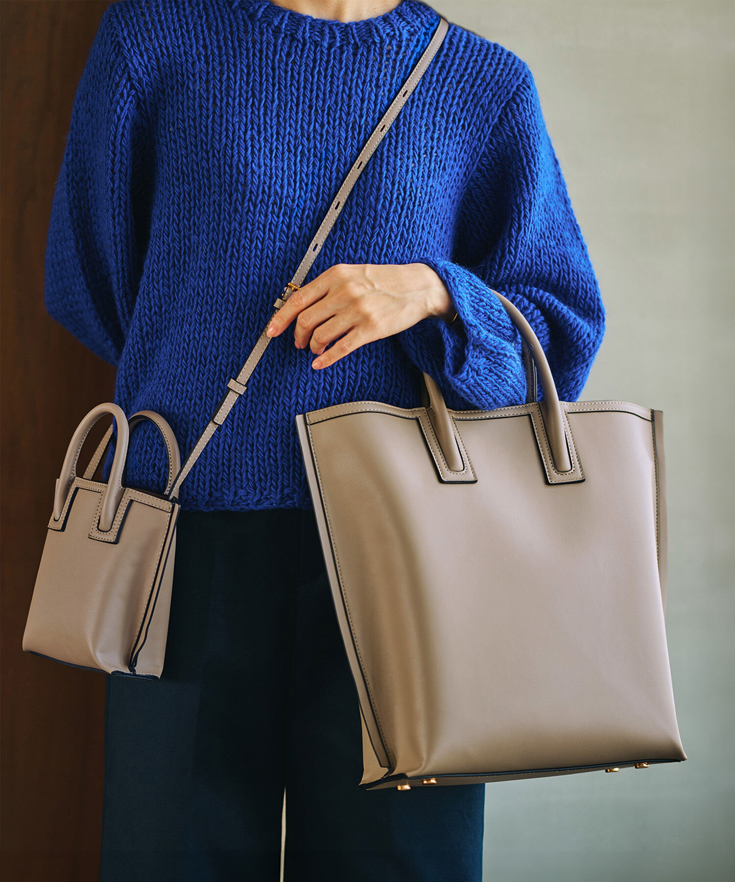 E'POR「【WEB限定】【E'POR】Ree Mini（リー）」|ショルダー・メッセンジャー|ベージュ系(28)