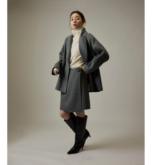 ROPE「ラムリバーラップミニスカート」|スカート|