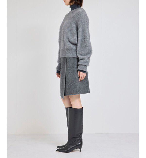 ROPE「ラムリバーラップミニスカート」|スカート|