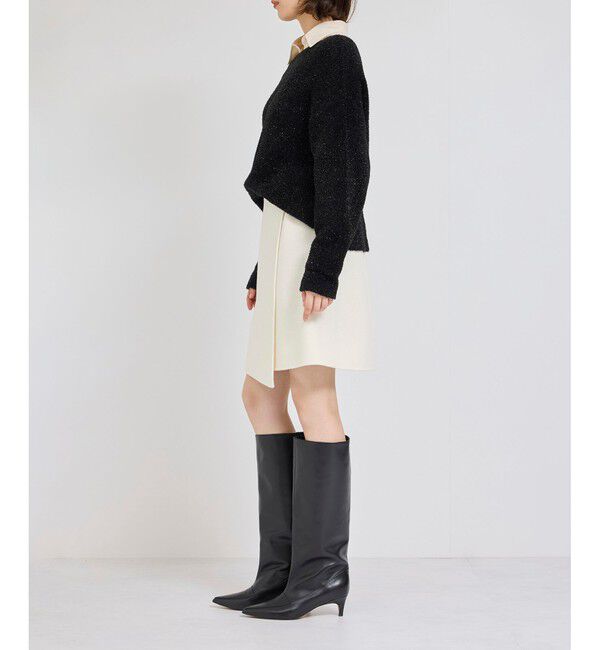 ROPE「ラムリバーラップミニスカート」|スカート|