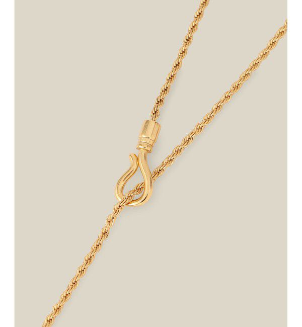 ROPE'「ロープチェーンラリエット」|ネックレス|