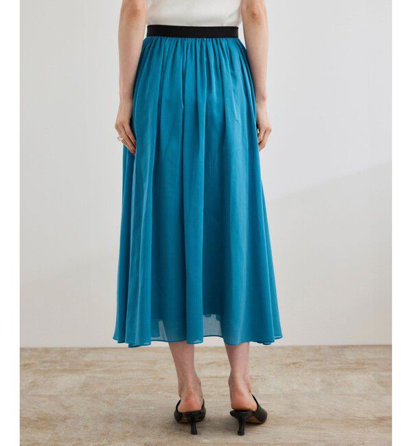 ROPE「【洗える】コットンシルクスカート」|スカート|