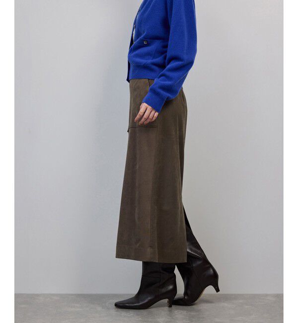 ROPE「[美人スカート]スエードポケット付きタイトスカート/イージーケア」|スカート|