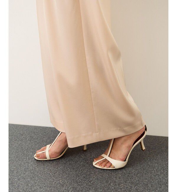 ROPE「イージータックワイドパンツ/セットアップ対応・イージーケア」|チノ|