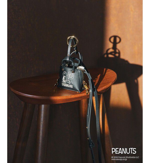 ROPE「【WEB限定/一部店舗限定】【E'POR&times;PEANUTS】別注 Y BAG Pico」|ハンドバッグ|ブラック(01)