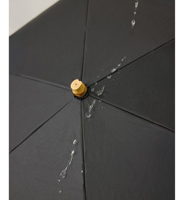 ROPE「[晴雨兼用]バンブーハンドルバイカラーコンパクトパラソル(折りたたみ傘・日傘)/UV100%カット/完全遮光生地」|傘|