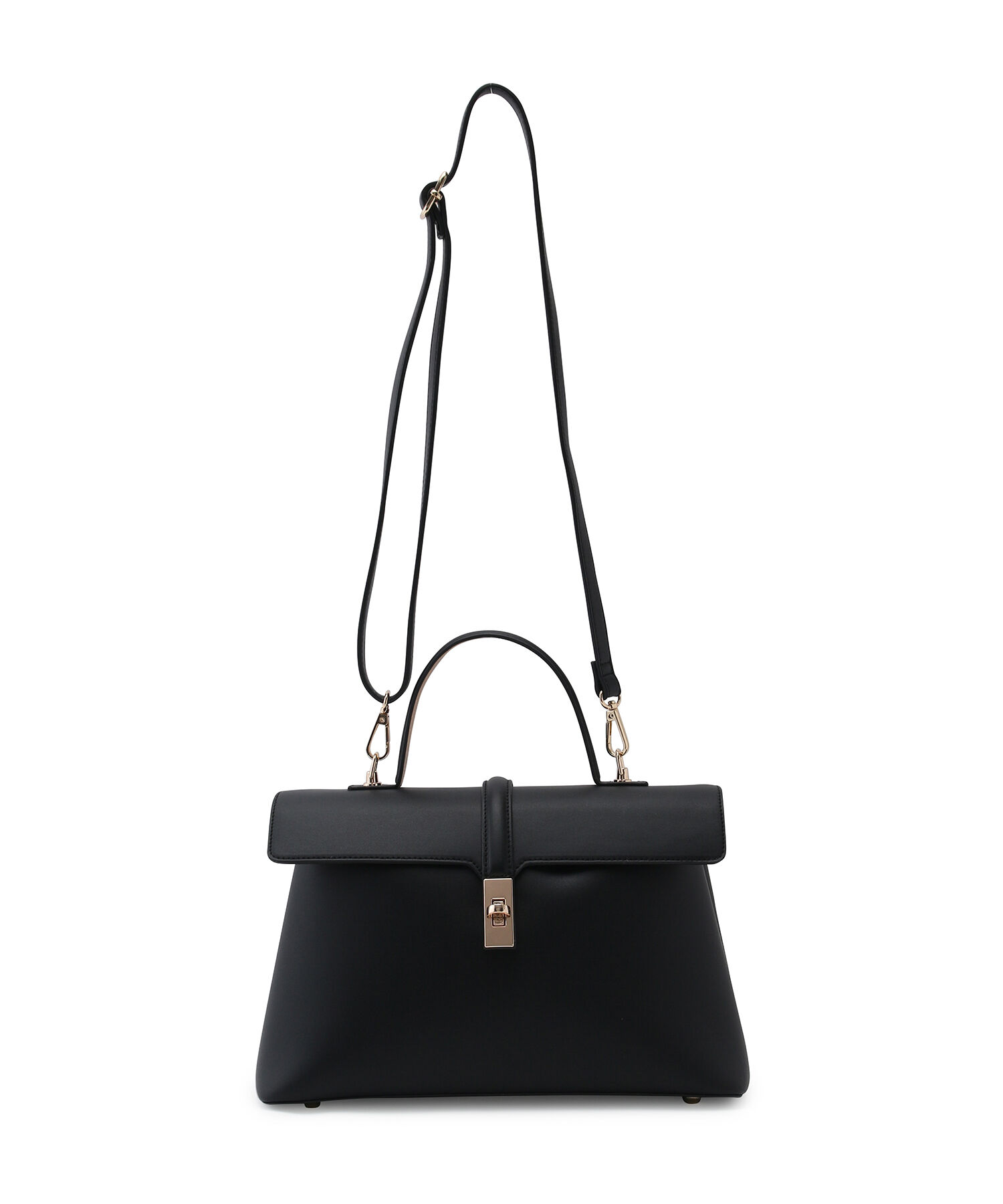 VIS「ひねり金具ワンハンドルバッグ/2WAY,軽量」|ハンドバッグ|