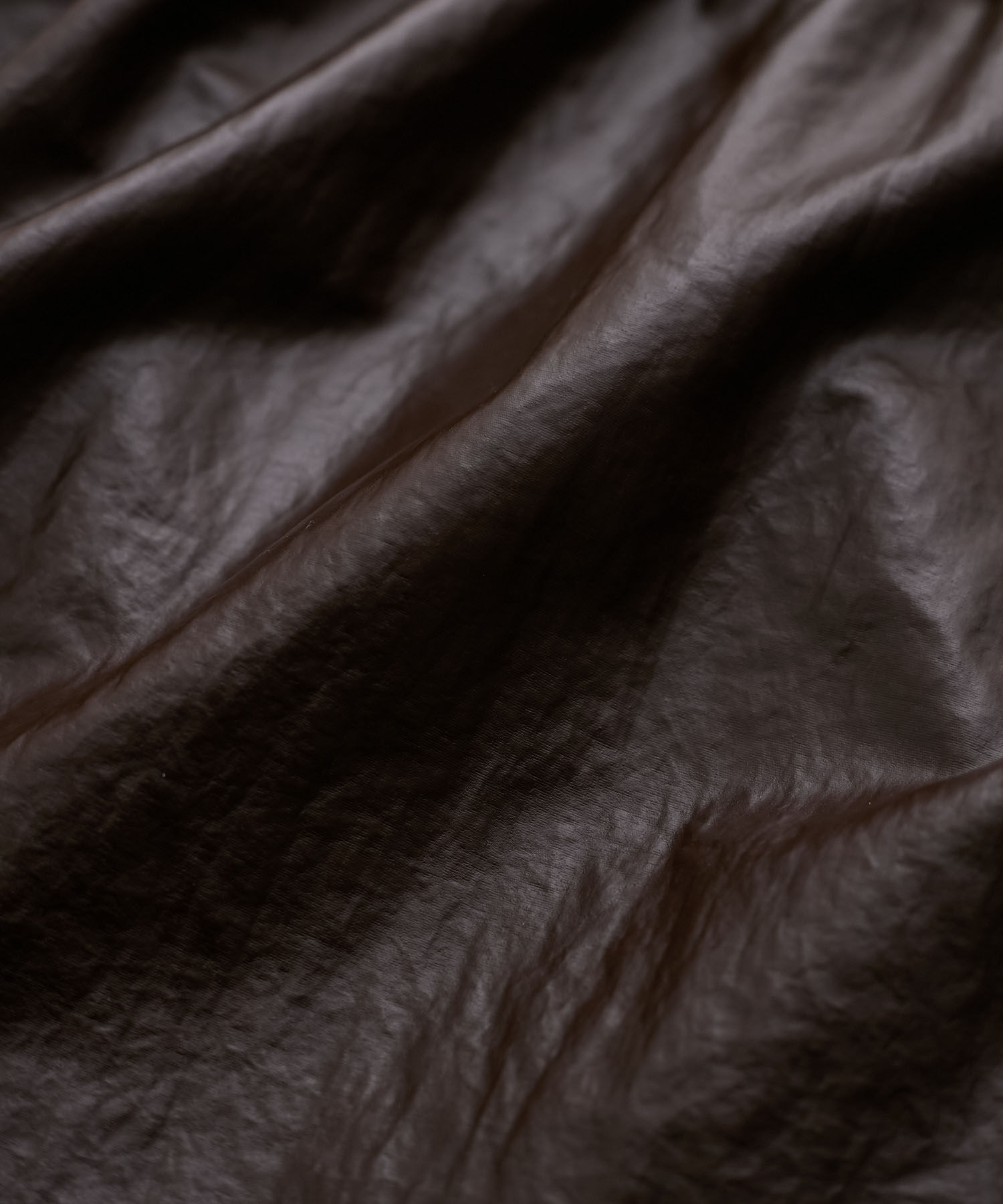 VIS「チンツ加工ギャザーロングスカート」|スカート|