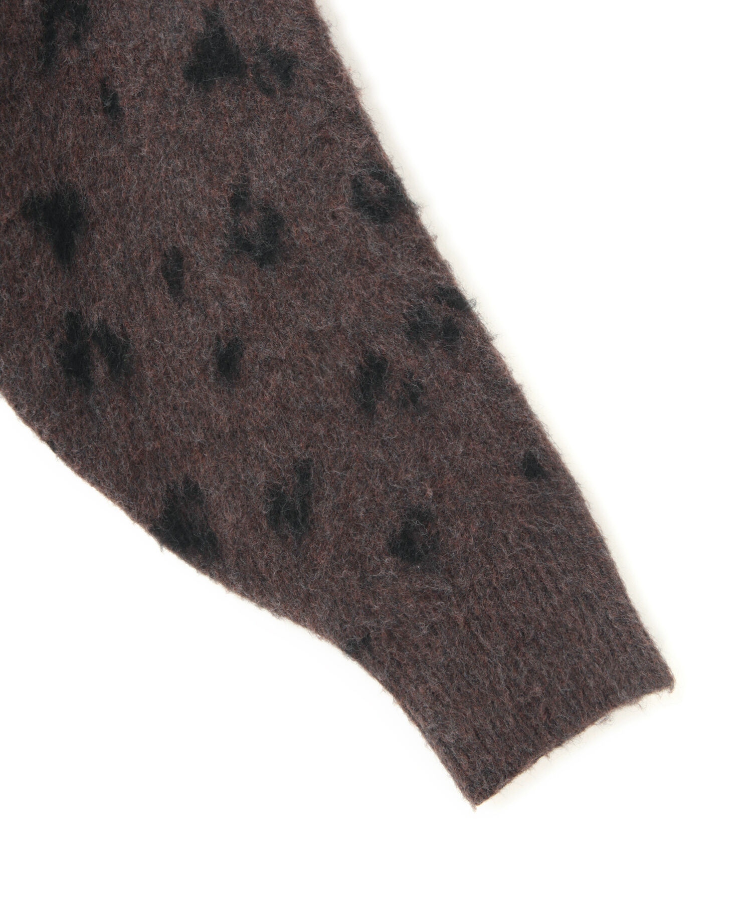 VIS「シャギーレオパードカーディガン」|カーディガン|