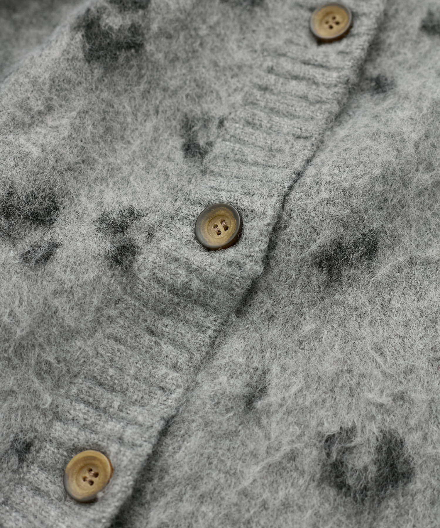 VIS「シャギーレオパードカーディガン」|カーディガン|