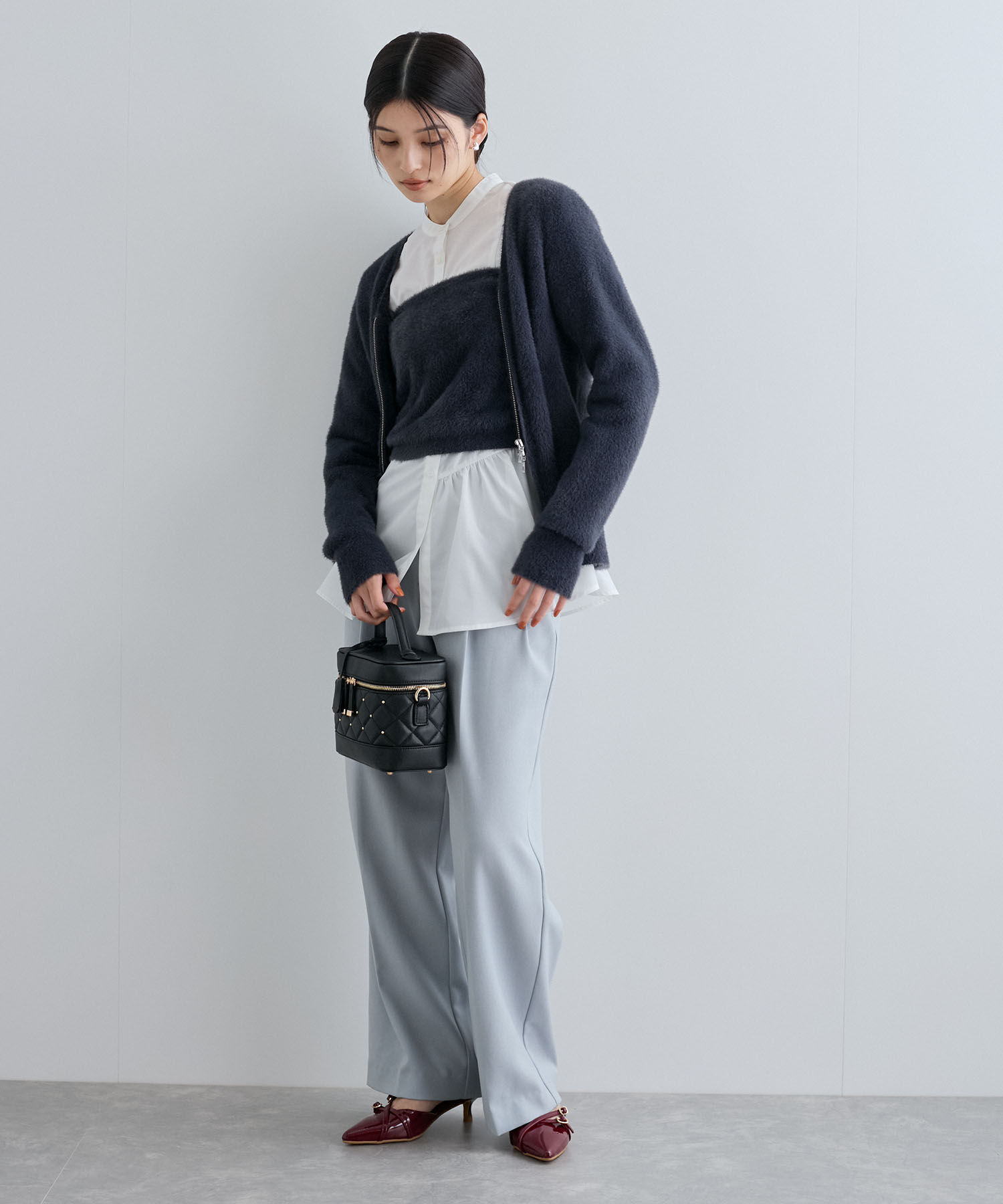 VIS「【SET】ビスチェセットカーディガン」|ニット・セーター|