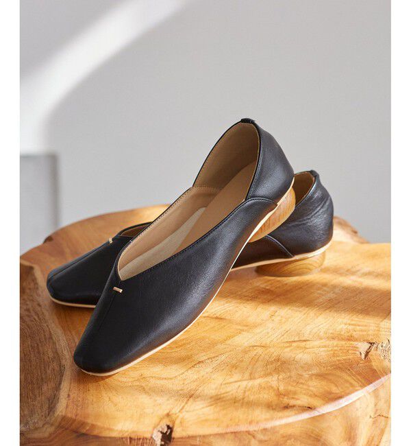 VIS「メタルポイントバブーシュ」|パンプス|クロメイン