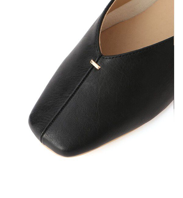 VIS「メタルポイントバブーシュ」|パンプス|