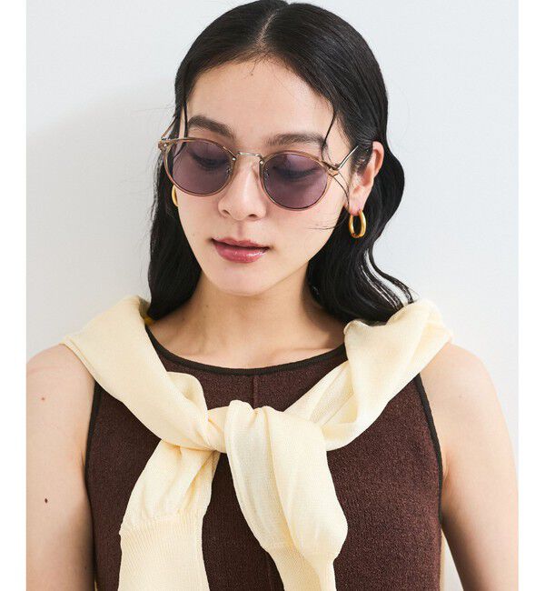 VIS「カラーファッショングラス」|サングラス|ベージュ系(29)