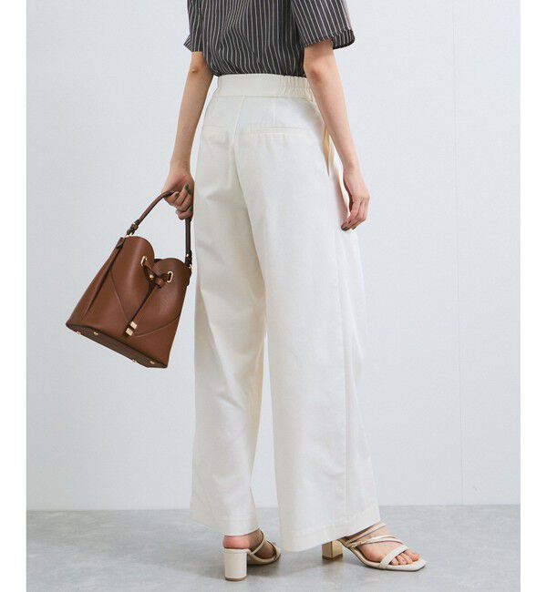 VIS「【洗える】マリンデザインバギーパンツ」|チノ|