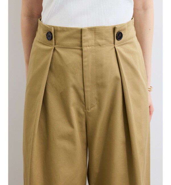 VIS「【洗える】マリンデザインバギーパンツ」|チノ|