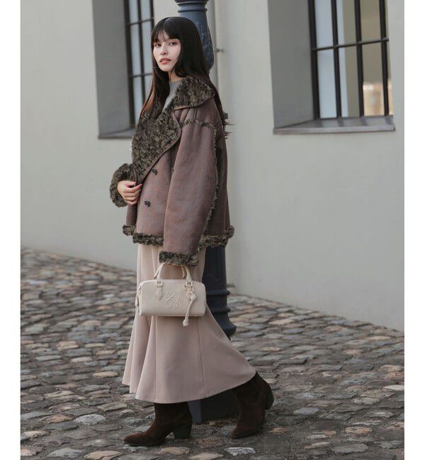 VIS「フェイクムートンジャケット」|ブルゾン・スタジャン|